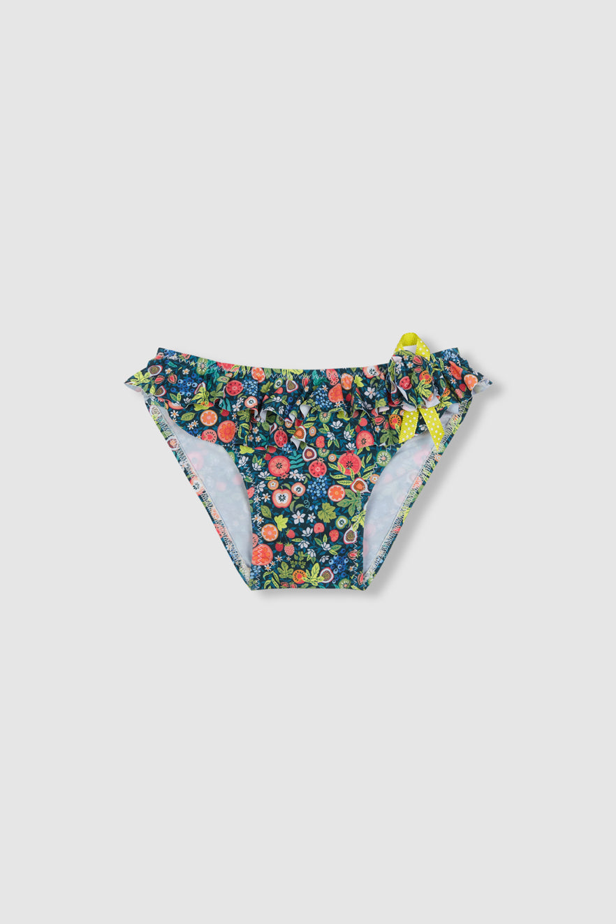 niña kids culetin Culetín niña cashmir azul lazo - Diseño Cotó Blanc